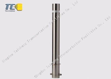 Carbon Steel Removable Security Bollard Traffic Steel Post Surface Mount