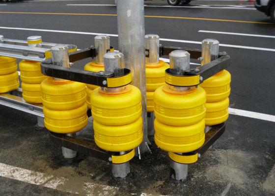 Купить Жизненный цикл 10 лет Автомобильный роликовый барьер горячее оцинкованное холодно прокатаное сталь прочный барьер безопасности дорожного движения обеспечивает защиту от столкновения транспортного средства online manufacture