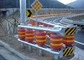 Highway Traffic Speed Safety Rolling Crash Barrier For Guardrails