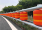 Highway Safety Driving EVA Roller Barrels Anti Corrosion Security Barrier For Sale