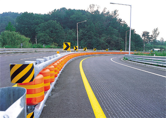 ЭВА Автомобильный роликовый тип Антиколлизионная ограждение туннель Rolling Guardrail Barrier