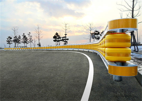 Хорошая цена Length 4 Meters Roller Crash Barrier guardrail manufacture suitable for installation on highways streets and urban roads онлайн