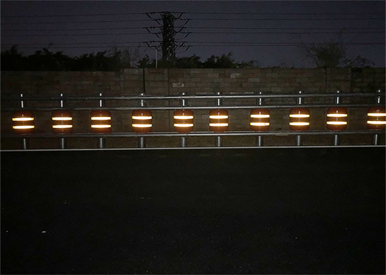 Дорожная безопасность Rolling Barrier EVA Traffic Roller Barrier Антикоррозионный