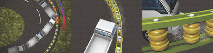 Пена PU/безопасность дорожного движения ЕВА барьер для аварии - прональные дороги 0 ролика шоссе барьера ролика