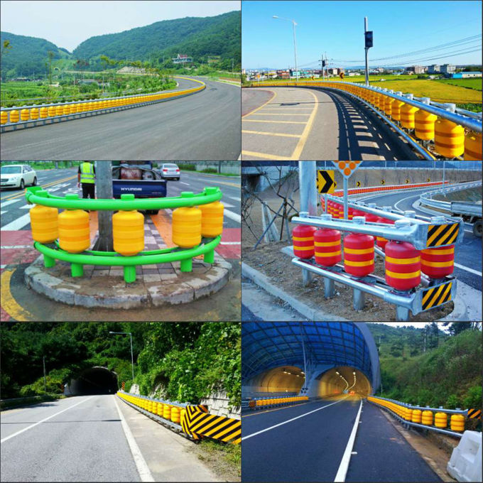 Пена PU/безопасность дорожного движения ЕВА барьер для аварии - прональные дороги 2 ролика шоссе барьера ролика
